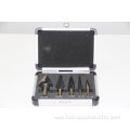 Step Drill Bits Kit in Aluminum Case